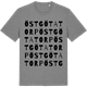 Mid Heather Gray t-shirt med Östgötatorp ordlek t-shirt