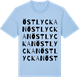 Blue Soul t-shirt med Östlyckan ordlek t-shirt