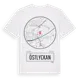 White t-shirt med Östlyckan t-shirt