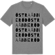 Mid Heather Gray t-shirt med Östra Ånneröd ordlek t-shirt