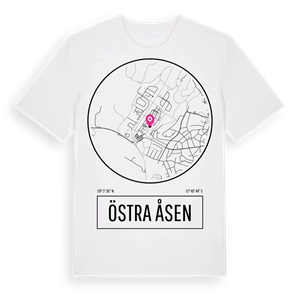 Östra Åsen t-shirt – ekologisk bomull t-shirt från PinShirt