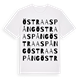 Östra Aspång ordlek t-shirt