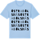 Blue Soul t-shirt med Östra Böksnäs ordlek t-shirt