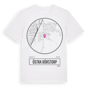 Östra Börstorp t-shirt – ekologisk bomull t-shirt från Pinshirt