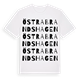 White t-shirt med Östra Brandshagen ordlek t-shirt