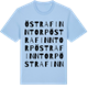 Blue Soul t-shirt med Östra Finntorp ordlek t-shirt