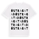Östra Gatan ordlek t-shirt
