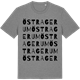 Mid Heather Gray t-shirt med Östra Gerum ordlek t-shirt
