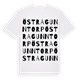 Östra Gunntorp ordlek t-shirt