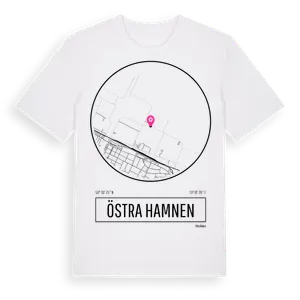 Östra Hamnen t-shirt – ekologisk bomull t-shirt från Pinshirt