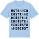 Blue Soul t-shirt med Östra Hede ordlek t-shirt