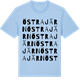 Blue Soul t-shirt med Östra Järn ordlek t-shirt