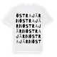 Östra Järn ordlek t-shirt