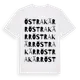 White t-shirt med Östra Kärr ordlek t-shirt