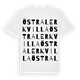Östra Lerkvilla ordlek t-shirt