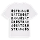 Östra Mjösäter ordlek t-shirt