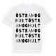 Östra Moghult ordlek t-shirt