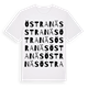 Östra Näs ordlek t-shirt