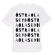 Östra Olasbyn ordlek t-shirt