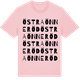 Pink Cotton t-shirt med Östra Önneröd ordlek t-shirt