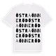 White t-shirt med Östra Önneröd ordlek t-shirt