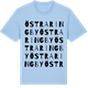 Blue Soul t-shirt med Östra Ringby ordlek t-shirt