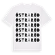 Östra Röd ordlek t-shirt