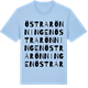 Blue Soul t-shirt med Östra Rönningen ordlek t-shirt