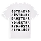 Östra Ryda ordlek t-shirt