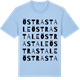 Blue Soul t-shirt med Östra Stale ordlek t-shirt