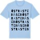 Blue Soul t-shirt med Östra Stenåsen ordlek t-shirt