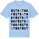 Blue Soul t-shirt med Östra Torp ordlek t-shirt