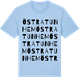 Blue Soul t-shirt med Östra Tunhem ordlek t-shirt