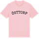 Pink Cotton t-shirt med Östtorp böjd t-shirt