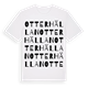 Otterhällan ordlek t-shirt