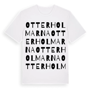 Otterholmarna ordlek t-shirt – ekologisk bomull t-shirt från Pinshirt