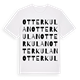 Otterkulan ordlek t-shirt