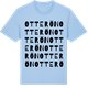 Blue Soul t-shirt med Otterön ordlek t-shirt