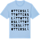 Blue Soul t-shirt med Otterslätt ordlek t-shirt
