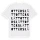 Otterslätt ordlek t-shirt