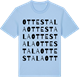 Blue Soul t-shirt med Ottestala ordlek t-shirt