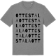 Mid Heather Gray t-shirt med Ottestala ordlek t-shirt