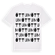 Öttum ordlek t-shirt