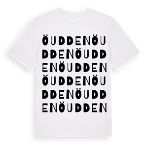 Öudden ordlek t-shirt – ekologisk bomull t-shirt från Pinshirt