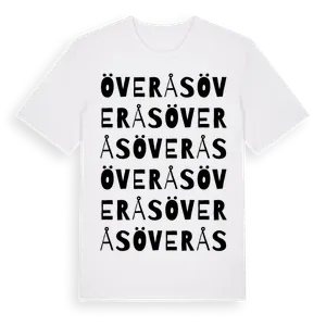 Överås ordlek t-shirt – ekologisk bomull t-shirt från Pinshirt