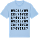 Blue Soul t-shirt med Överby ordlek t-shirt