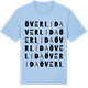 Blue Soul t-shirt med Överlida ordlek t-shirt