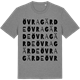 Mid Heather Gray t-shirt med Övragärde ordlek t-shirt