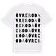 Övre Boda ordlek t-shirt