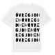Övre Gudhem ordlek t-shirt